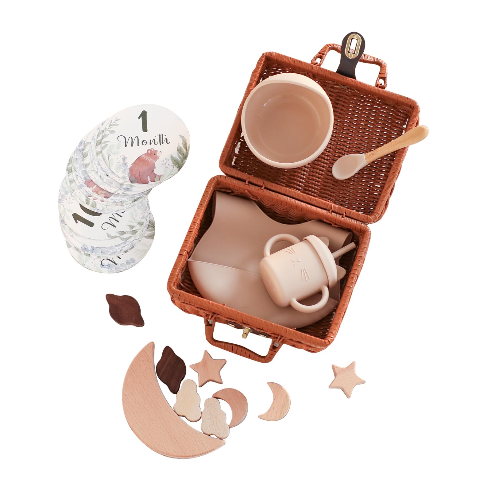 Amazon | Promise Babe 出産祝い ベビーギフトセット シリコン 豪華7点